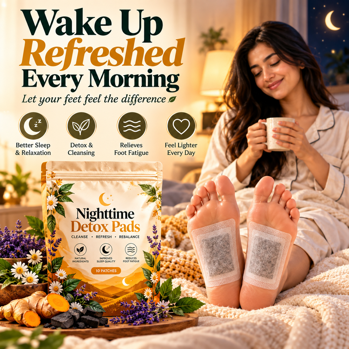 Nighttime Detox Pads - Limited Time Offer