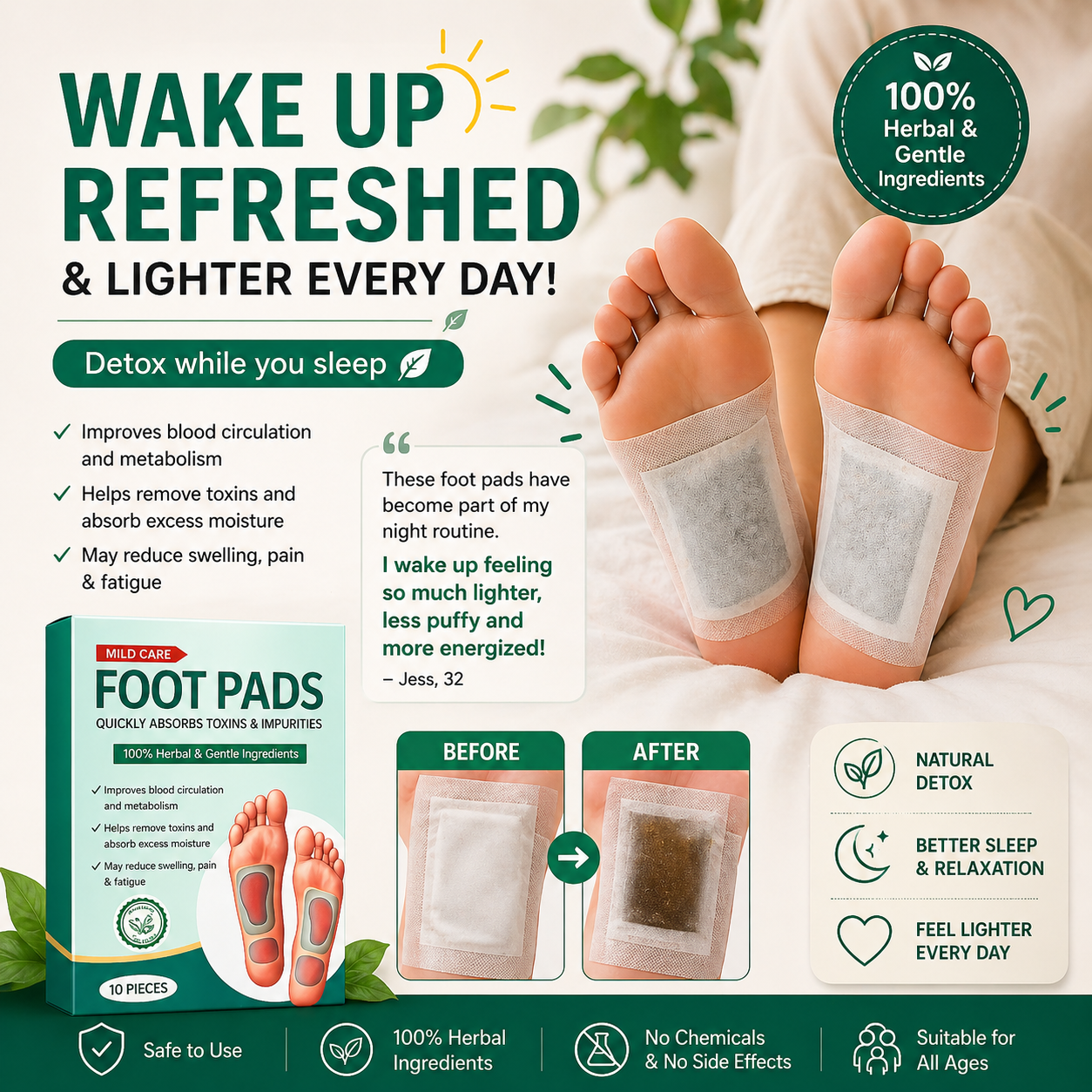 True DeepRelief Foot Patches - Limited Time Offer