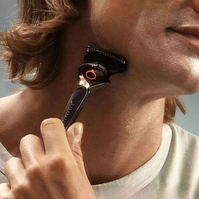 GlideX™ 5-Blade Razor | 48-Blade Shaving Kit for a Smooth Finish