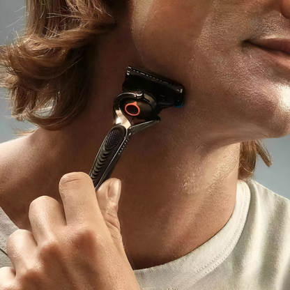 GlideX™ 5-Blade Razor | 48-Blade Shaving Kit for a Smooth Finish