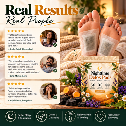 Nighttime Detox Pads - Limited Time Offer