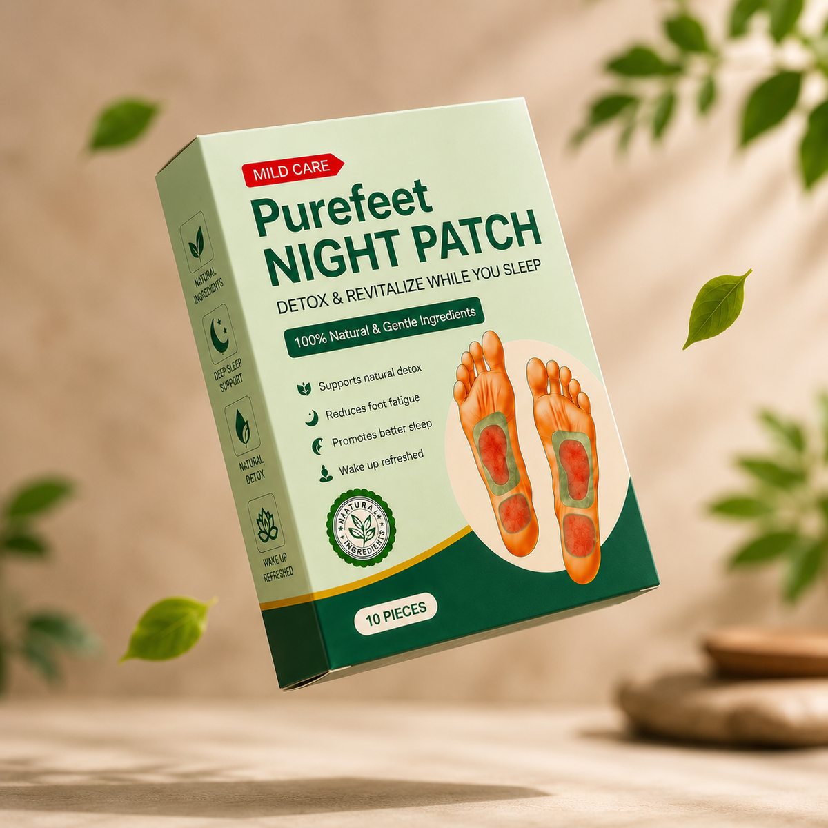 Natural Night Foot Patch🌿🦶(BUY 1 GET 1 FREE)