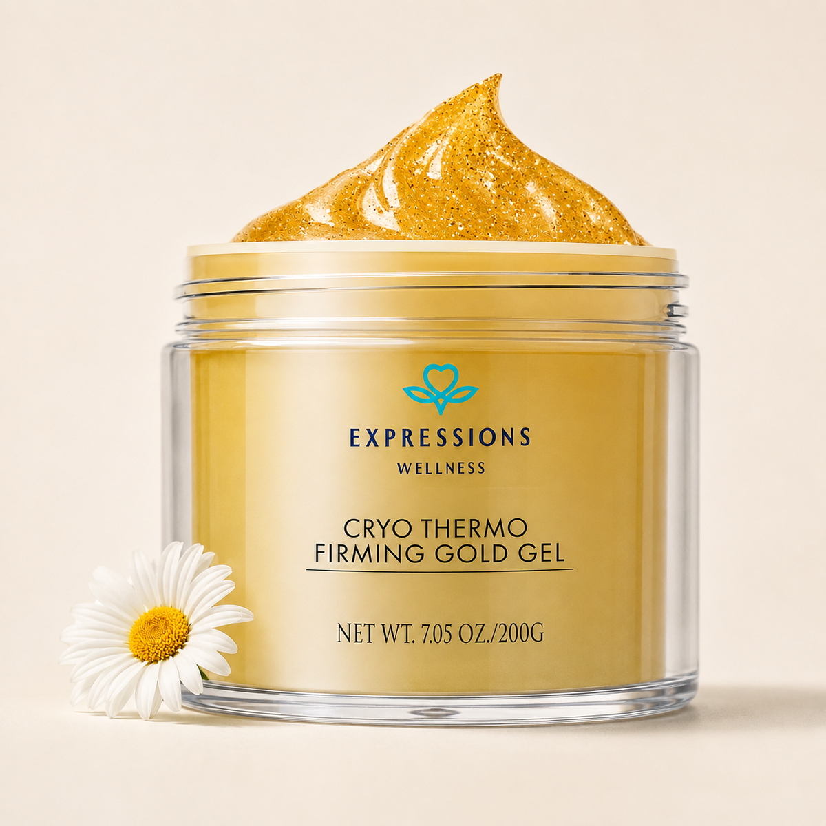 Cryo Thermo Firming Gold Gel | Skin Tightening Cellulite Cream for Body