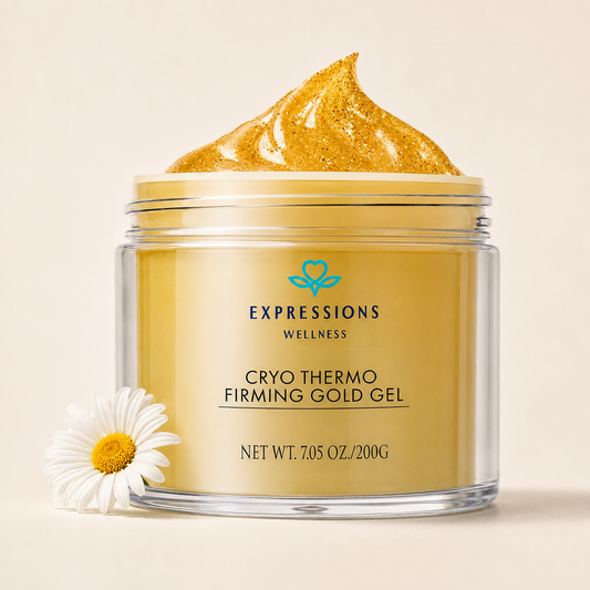 Cryo Thermo Firming Gold Gel | Skin Tightening Cellulite Cream for Body