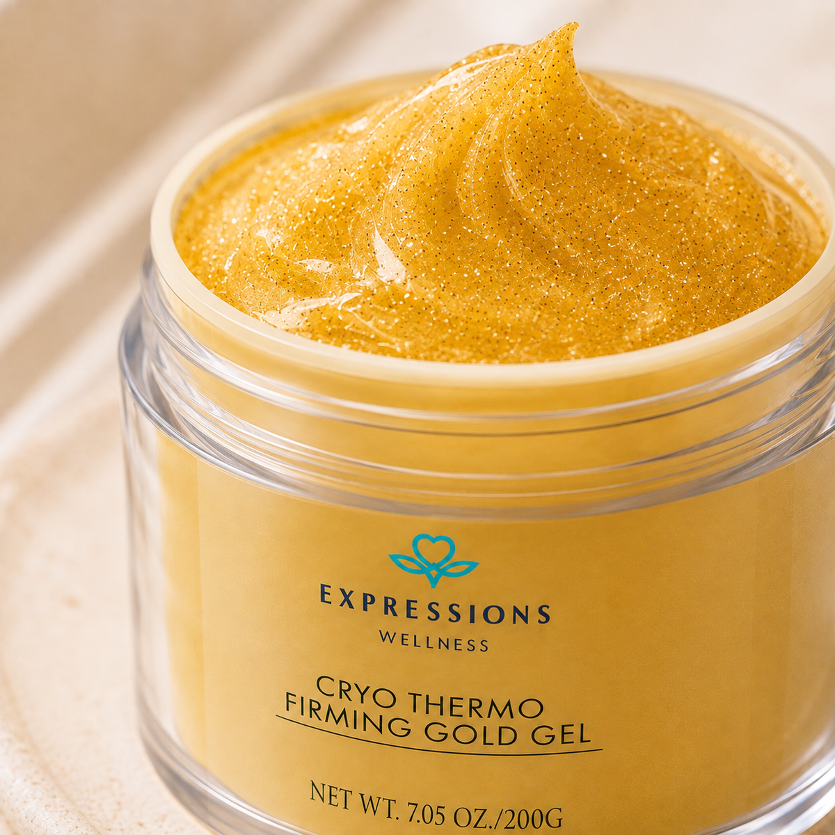 Cryo Thermo Firming Gold Gel | Skin Tightening Cellulite Cream for Body