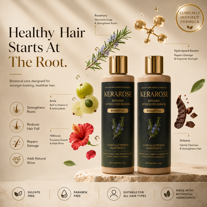 Kerarose botanix Shampoo For Hair Growth 🌿✨