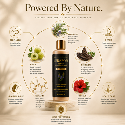 Kerarose botanix Shampoo For Hair Growth 🌿✨