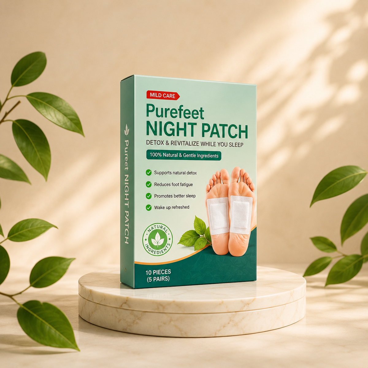 Natural Night Foot Patch🌿🦶(BUY 1 GET 1 FREE)