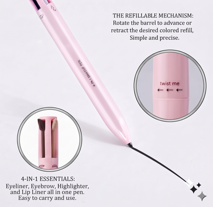Touch Up 4-in-1 Makeup Pen (Multicolor)