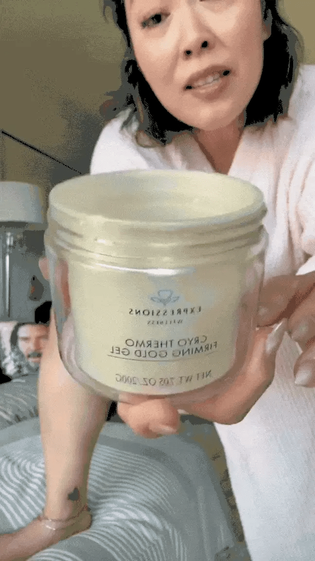 Cryo Thermo Firming Gold Gel body-care ritual